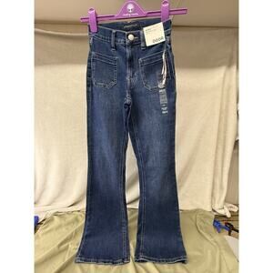 Aeropostale Aero High Rise Flare Stretch Denim Women’s Jean Pants Size 000R